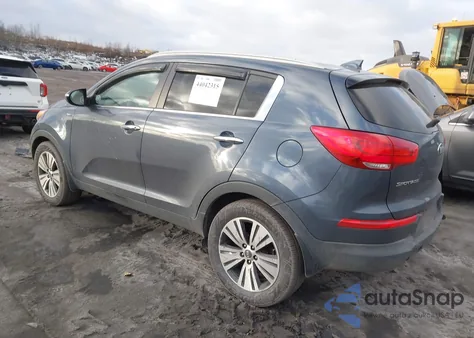 2015 Kia Sportage Ex из США, поврежденный, VIN KNDPCCAC6F7684620